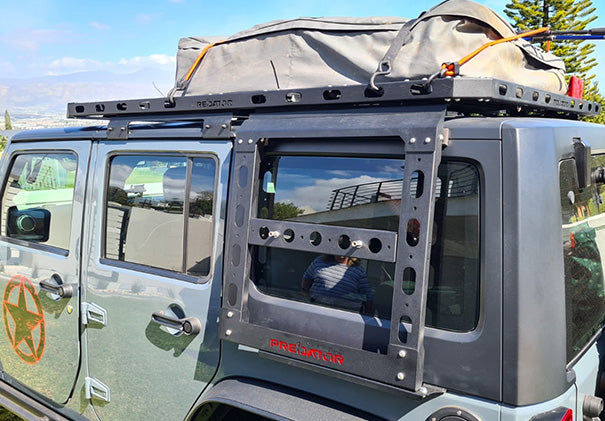 Thumbnail: Jeep Wrangler 4 Door Predator Stealth Roof Rack