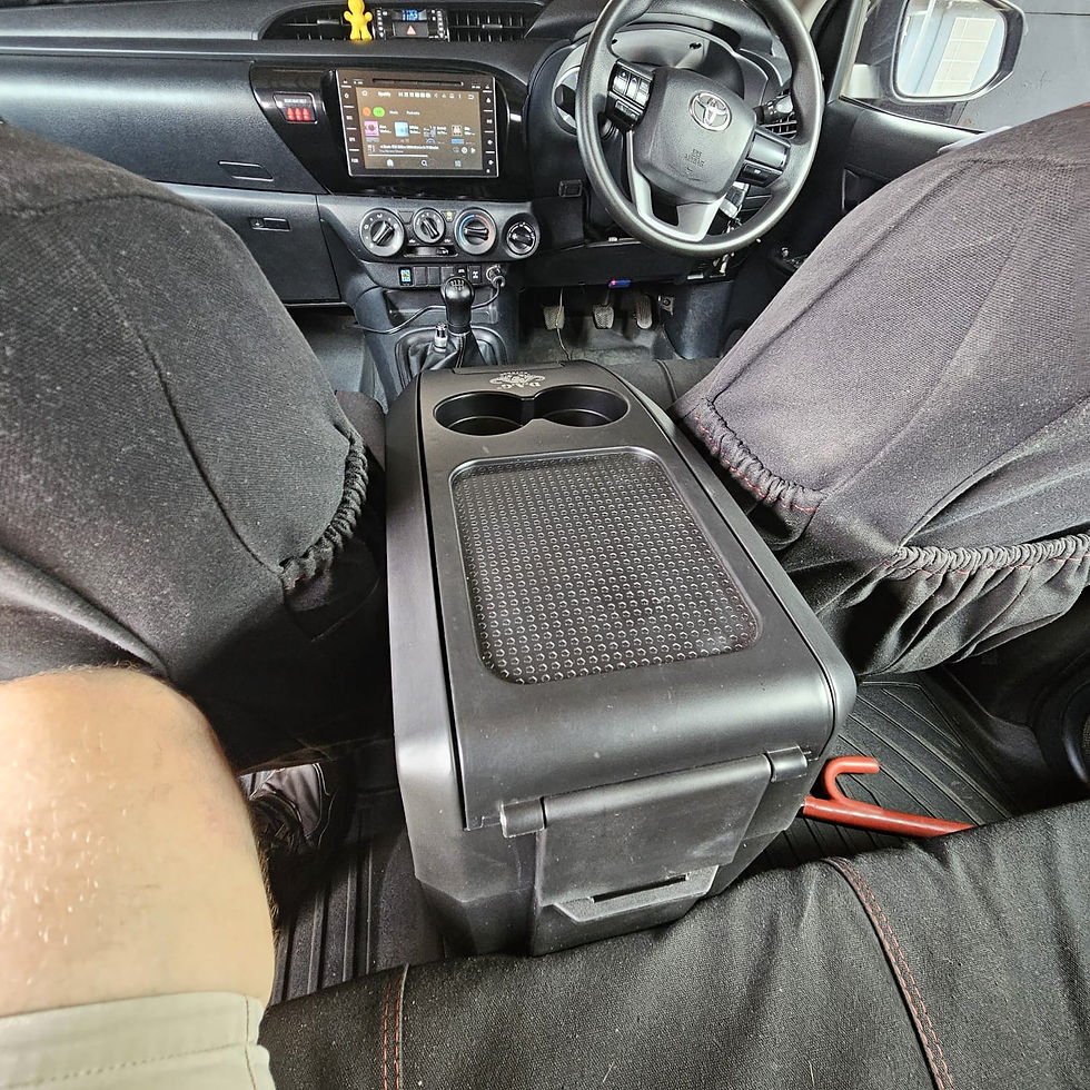Thumbnail: D.A.G | HILUX / FORTUNER GD6 10L Console Fridge Bracket