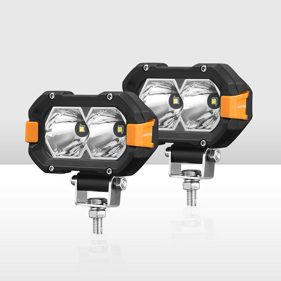 Lightfox Pair 4 Inch Osram LED Work Lights