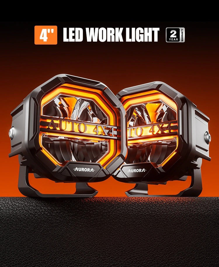 AURORA FireNova 4inch fog lights led work light for off road 4x4 ATV Truck led l