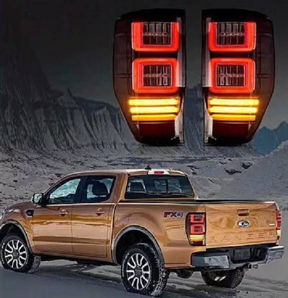 Thumbnail: Ford Ranger 2012-2022 Led Tail lamp (set of 2) Smoked