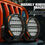 Thumbnail: Lightfox Pair - 9 Inch Osram LED Driving Light with DRL