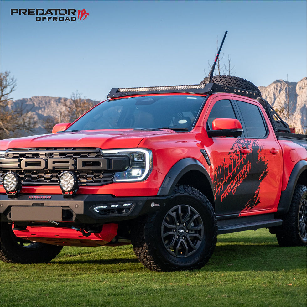 Thumbnail: Ford Ranger D/C Next Gen 2023+ Predator Stealth Roof Rack