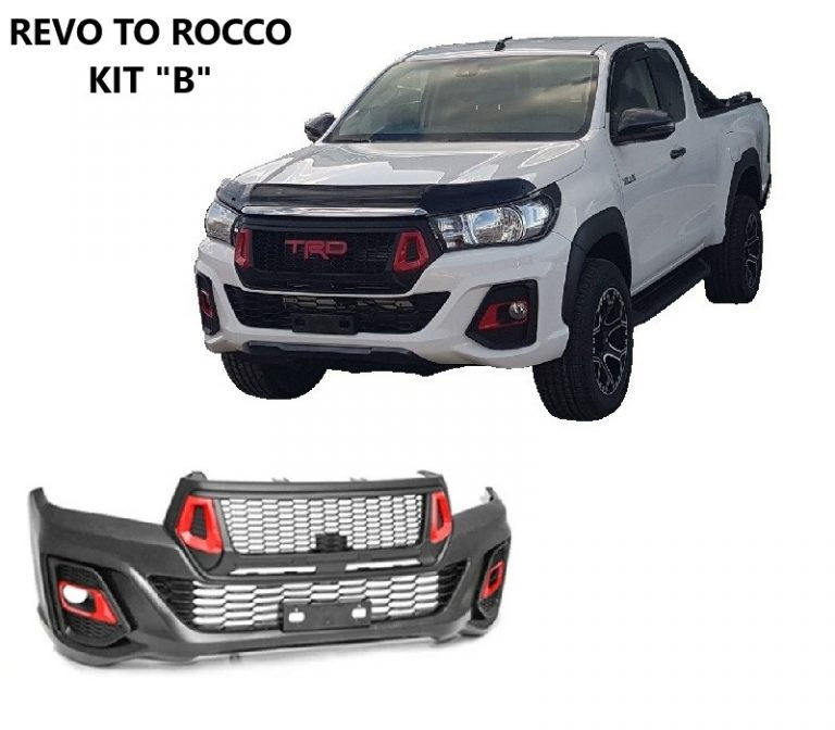 Thumbnail: Toyota Hilux 2015-2017 Revo to Rocco Kit (Unpainted)