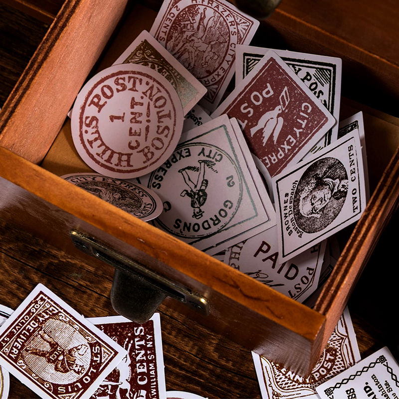 Thumbnail: Medieval Stamp Sticker Box