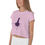 Thumbnail: Temper Pink All-Over Print Crop Tee 