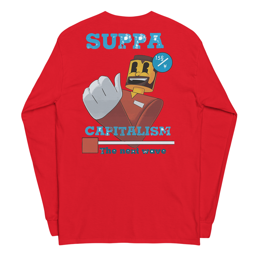 Thumbnail: Suppa Capitalism Men’s Long Sleeve Shirt