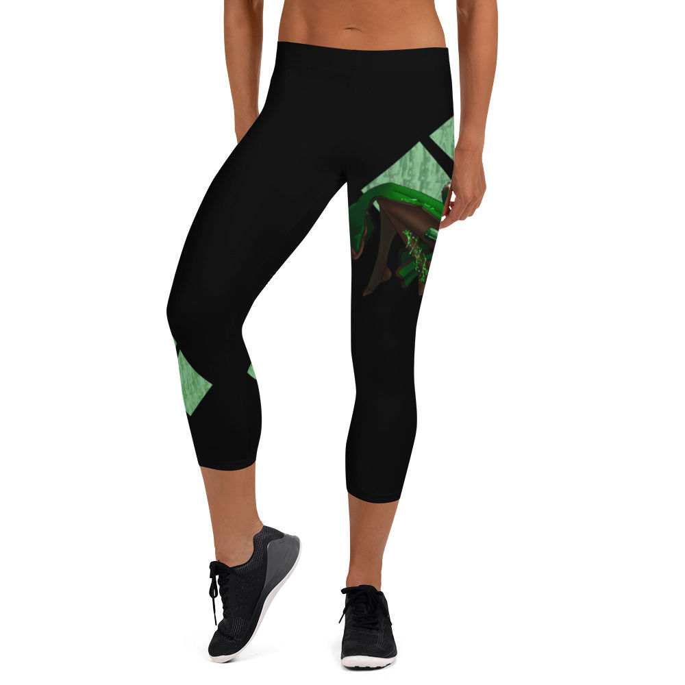 Emerald Capri Leggings
