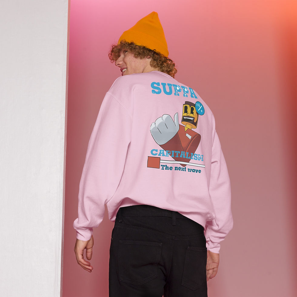 Thumbnail: Suppa Capitalism Unisex Sweatshirt