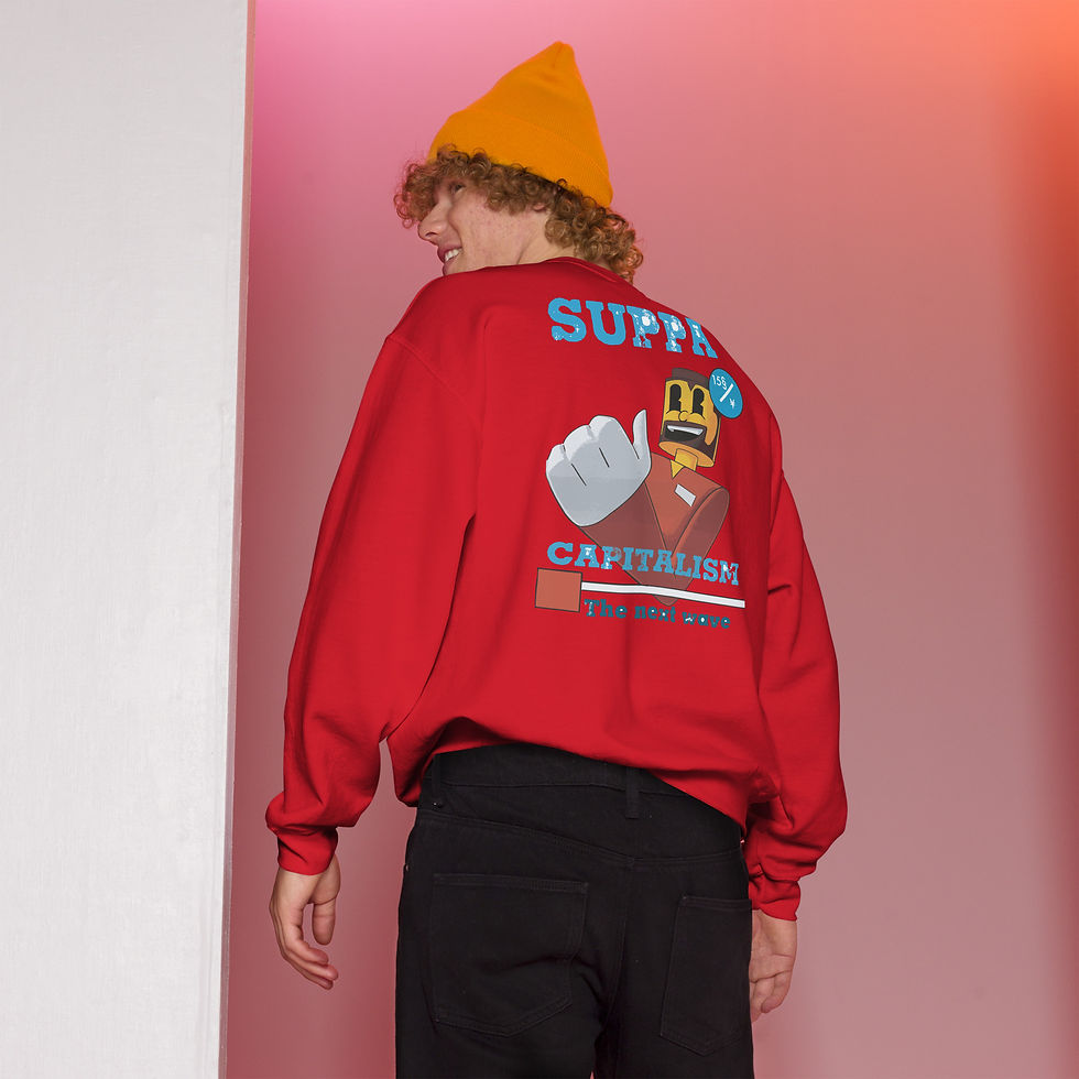 Thumbnail: Suppa Capitalism Unisex Sweatshirt