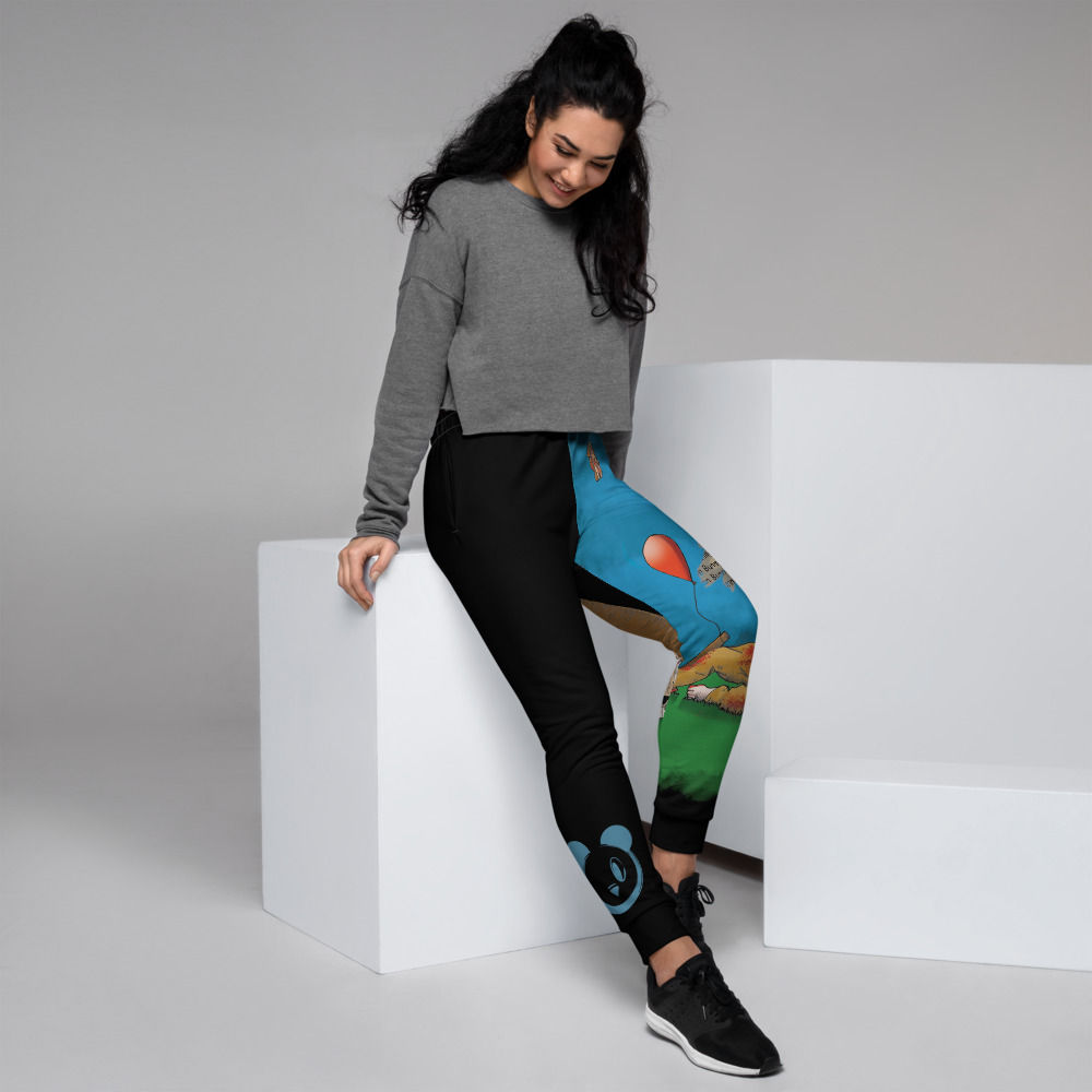 BunnyMan Women's Joggers (Black)