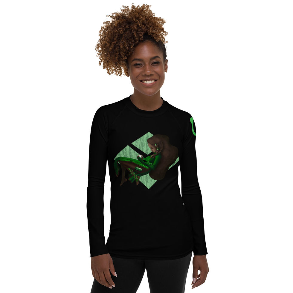 Thumbnail: Emerald Women's Rash Guard