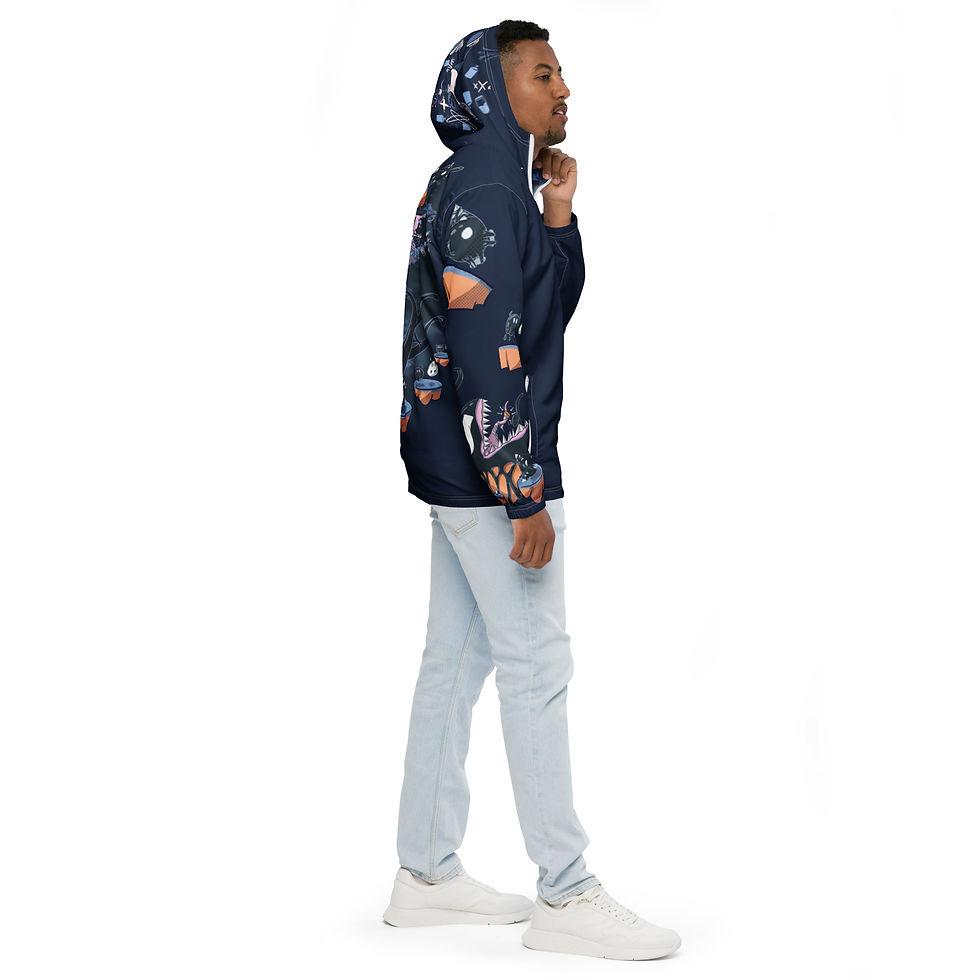 Thumbnail: Daichi Adventures (Dark) Men’s windbreaker copy