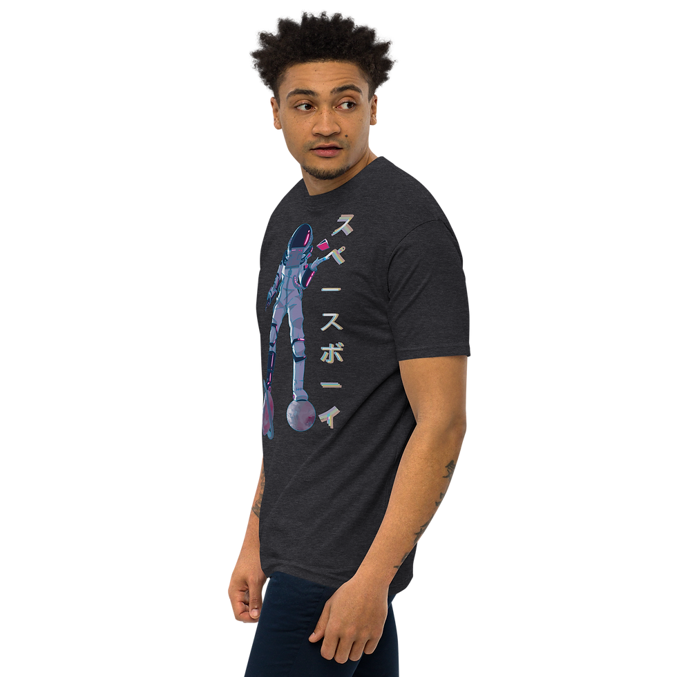 Thumbnail: SpaceBoy Men’s premium heavyweight tee