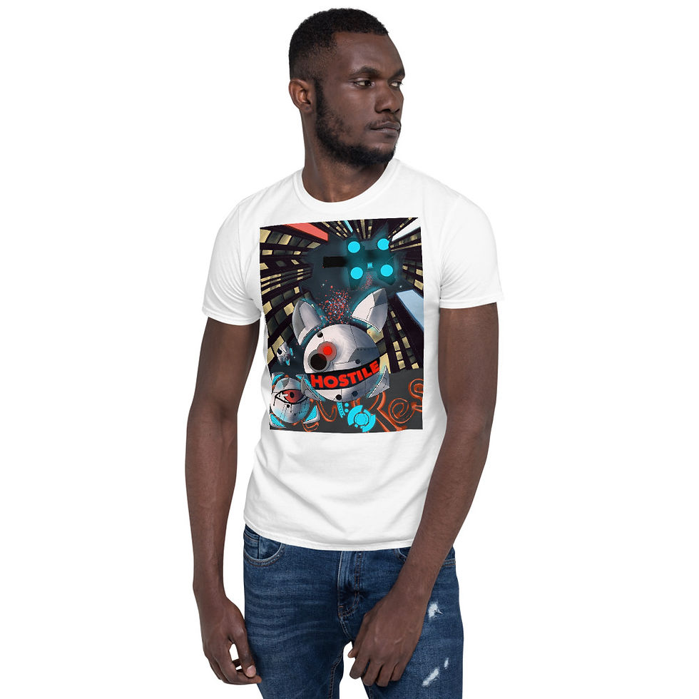 Thumbnail: Attack of the Drones Short-Sleeve Unisex T-Shirt