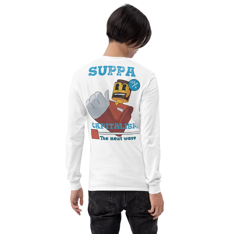 Thumbnail: Suppa Capitalism Men’s Long Sleeve Shirt