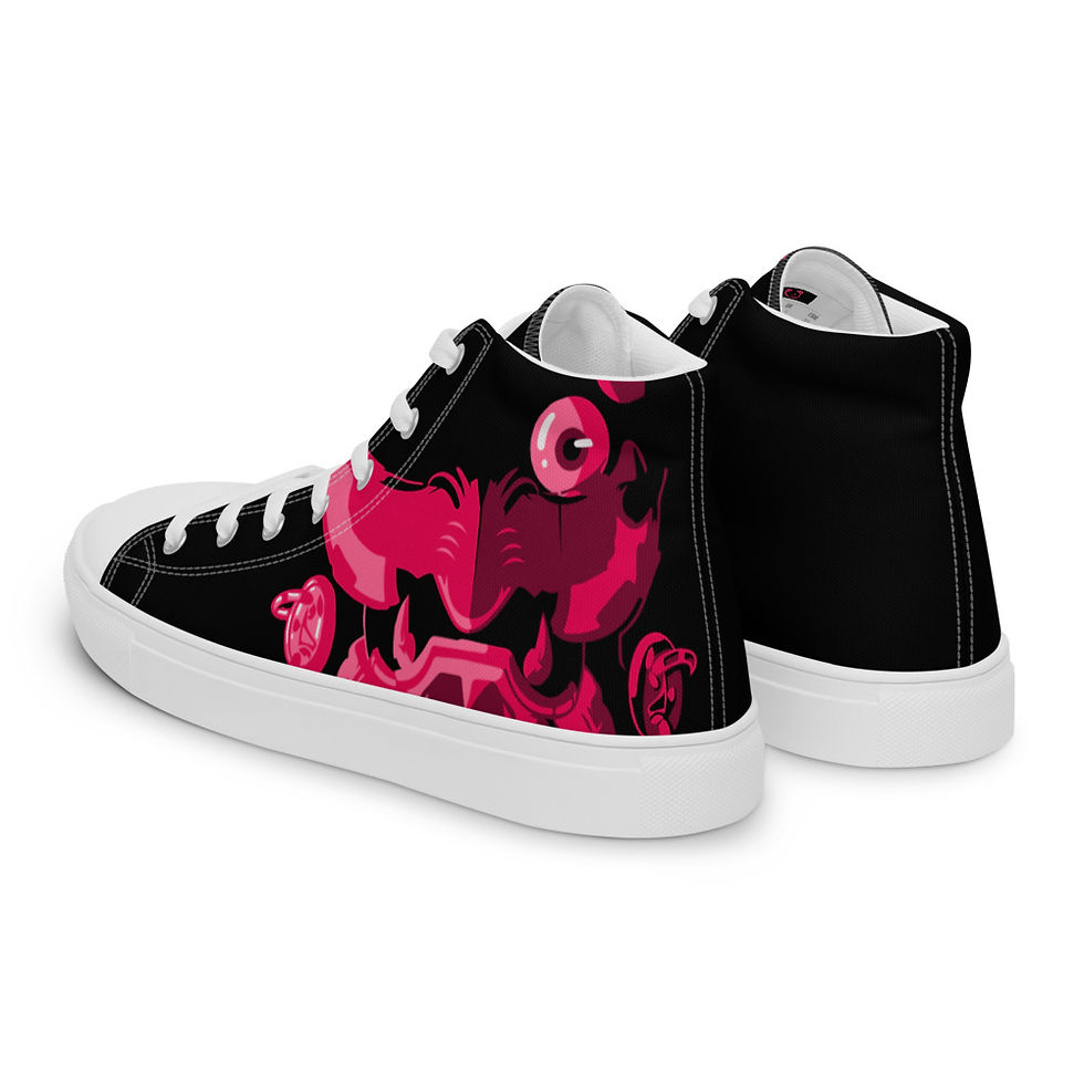 Thumbnail: Oni Women’s high top canvas shoes