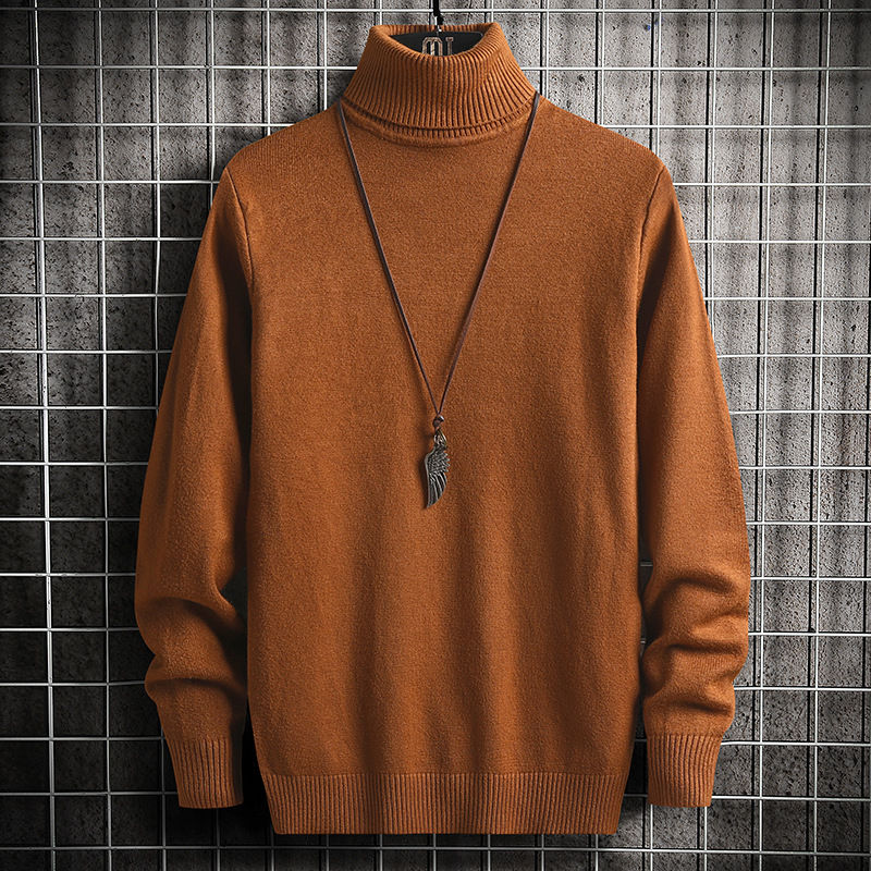 Thumbnail: Personalized Solid Color Sweater Men's Sweater