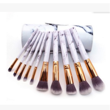 Thumbnail: 10 marble makeup brush sets
