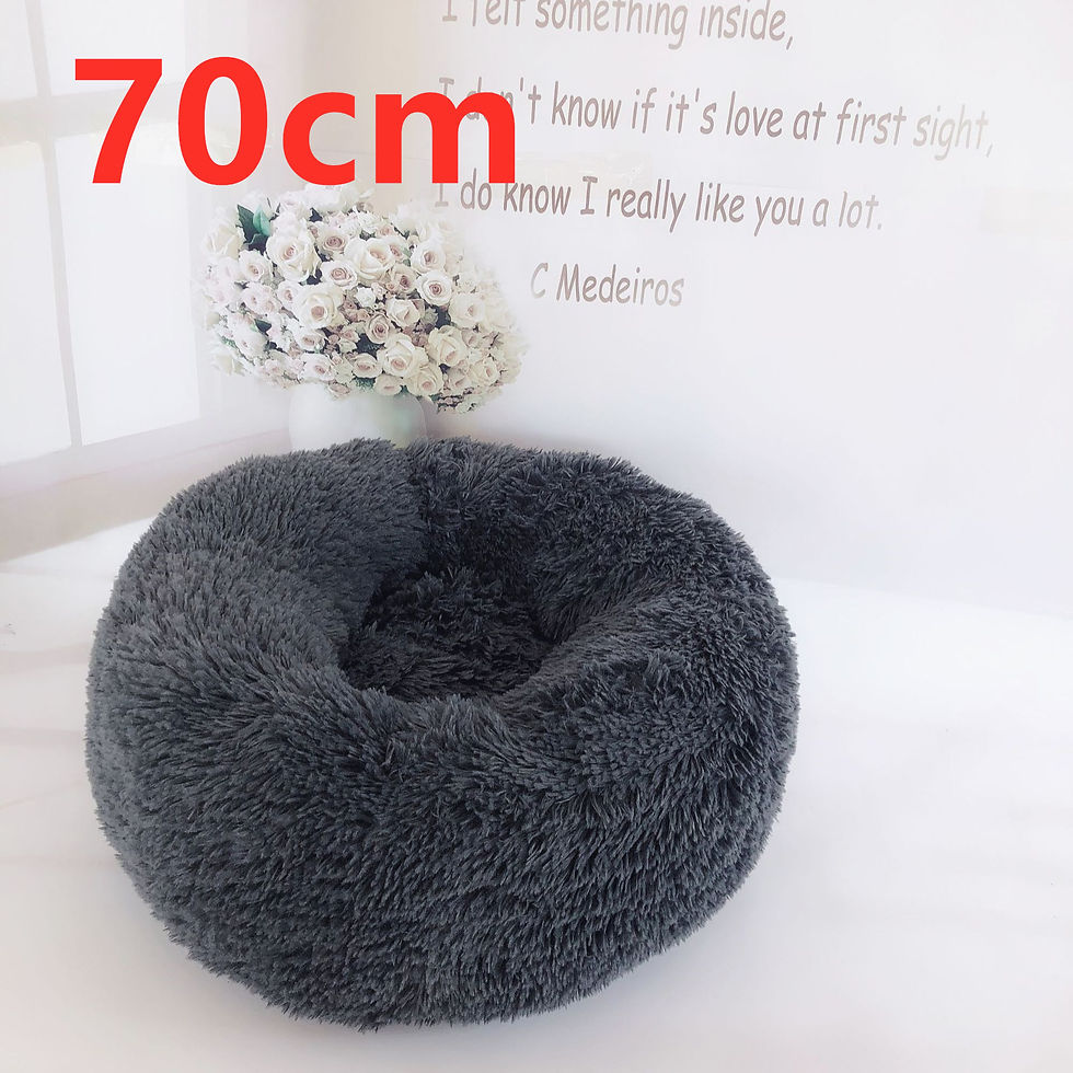 Thumbnail: Cotton Pet Bed Winter Warm Sleeping For Dogs & Cat Long Plush Puppy Cushion Mat