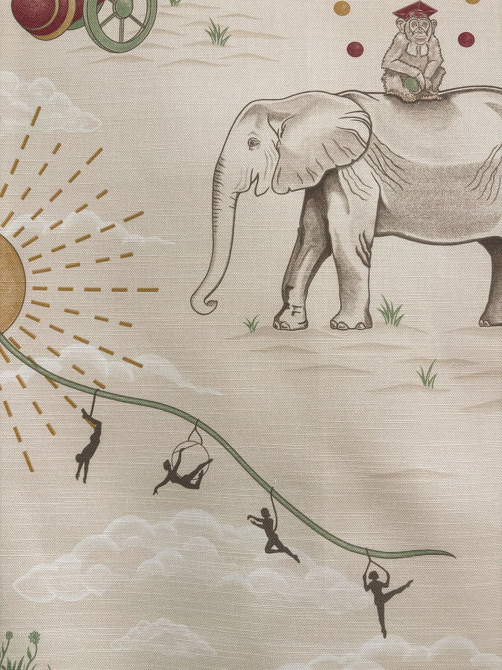 Thumbnail: Big Top Dreams Fabric Sample