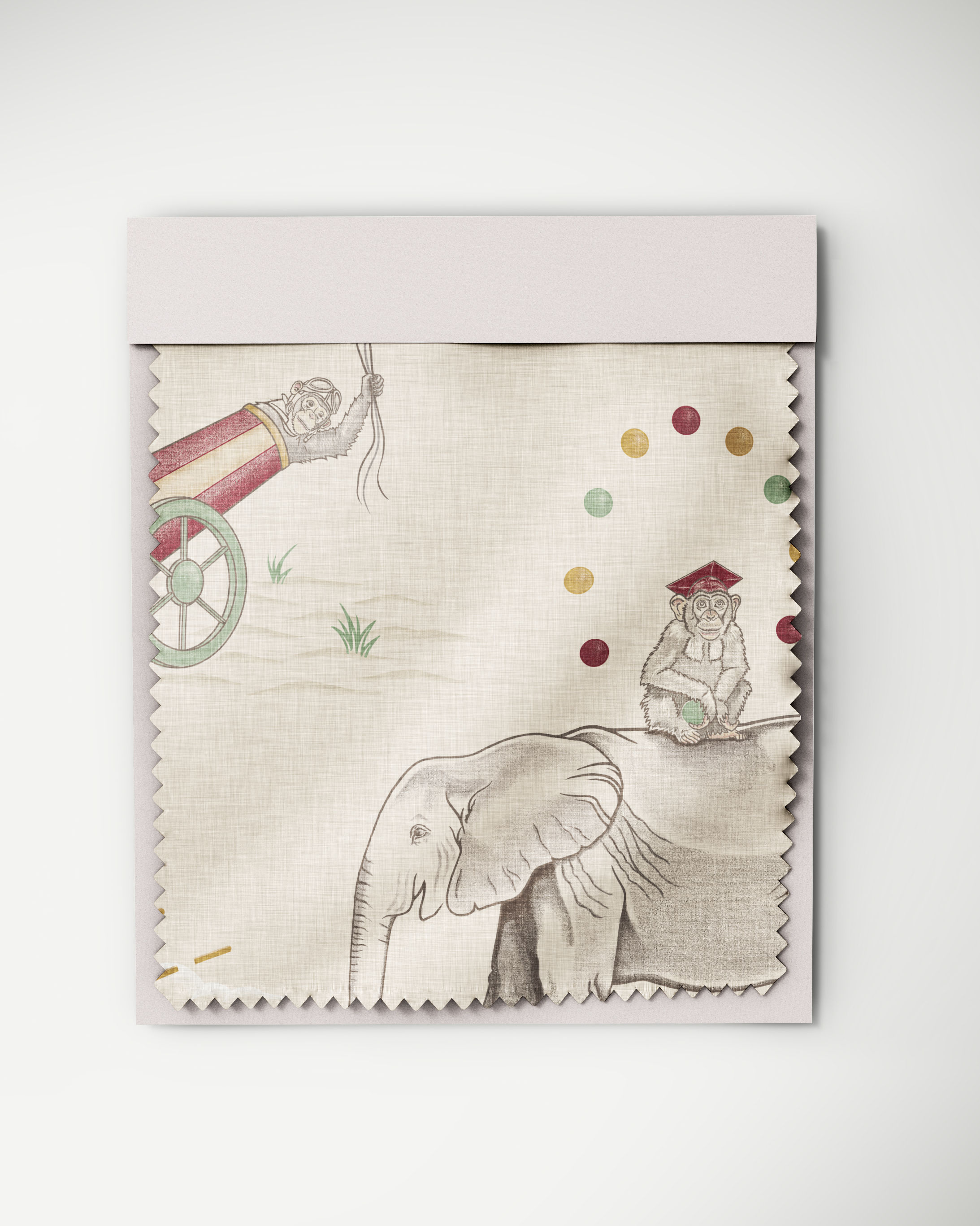 Big Top Dreams Fabric Sample