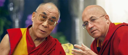 Matthieu Ricard et Dalaï-Lama