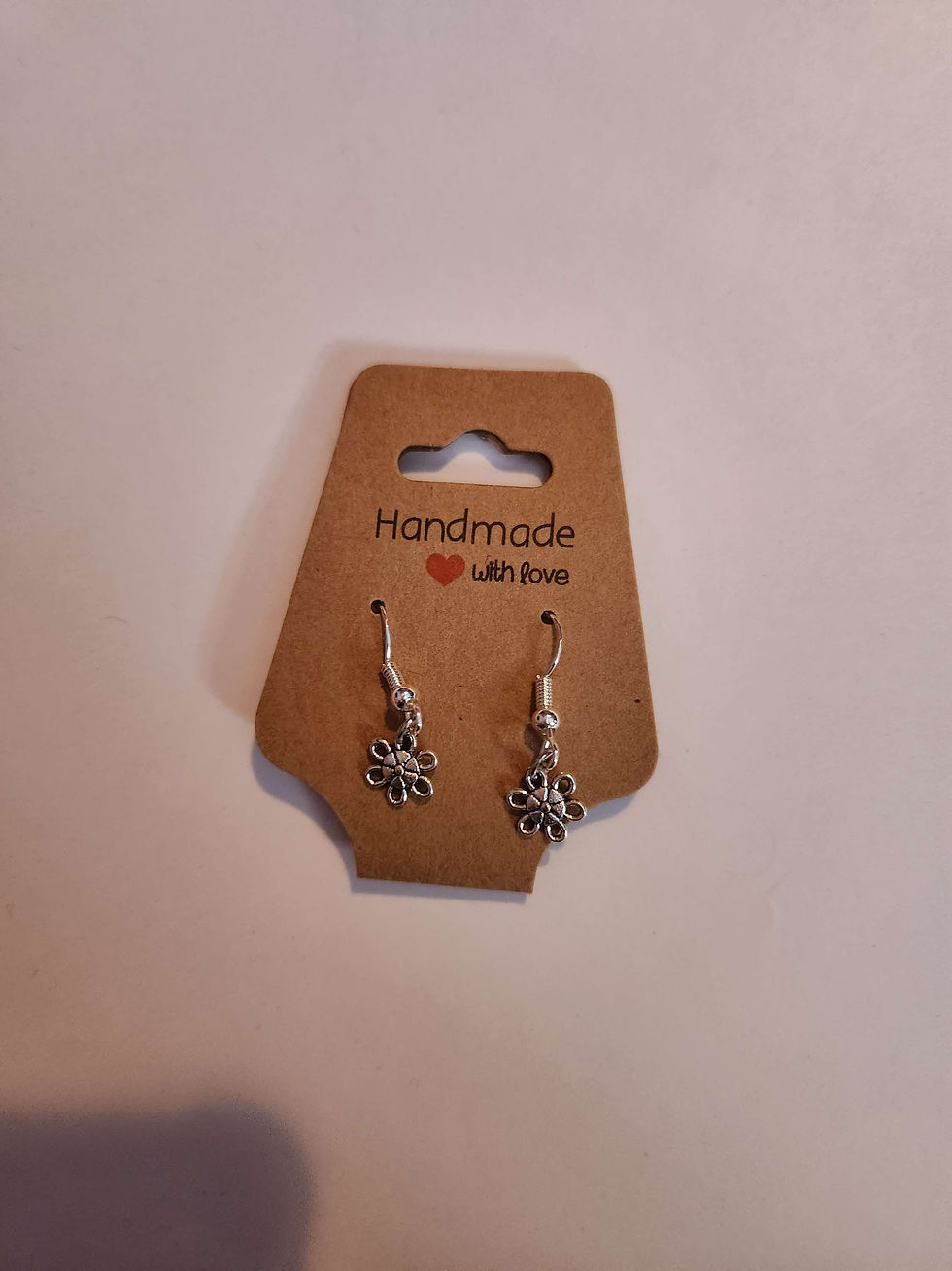 Tiny Flower Fishhook Earrings