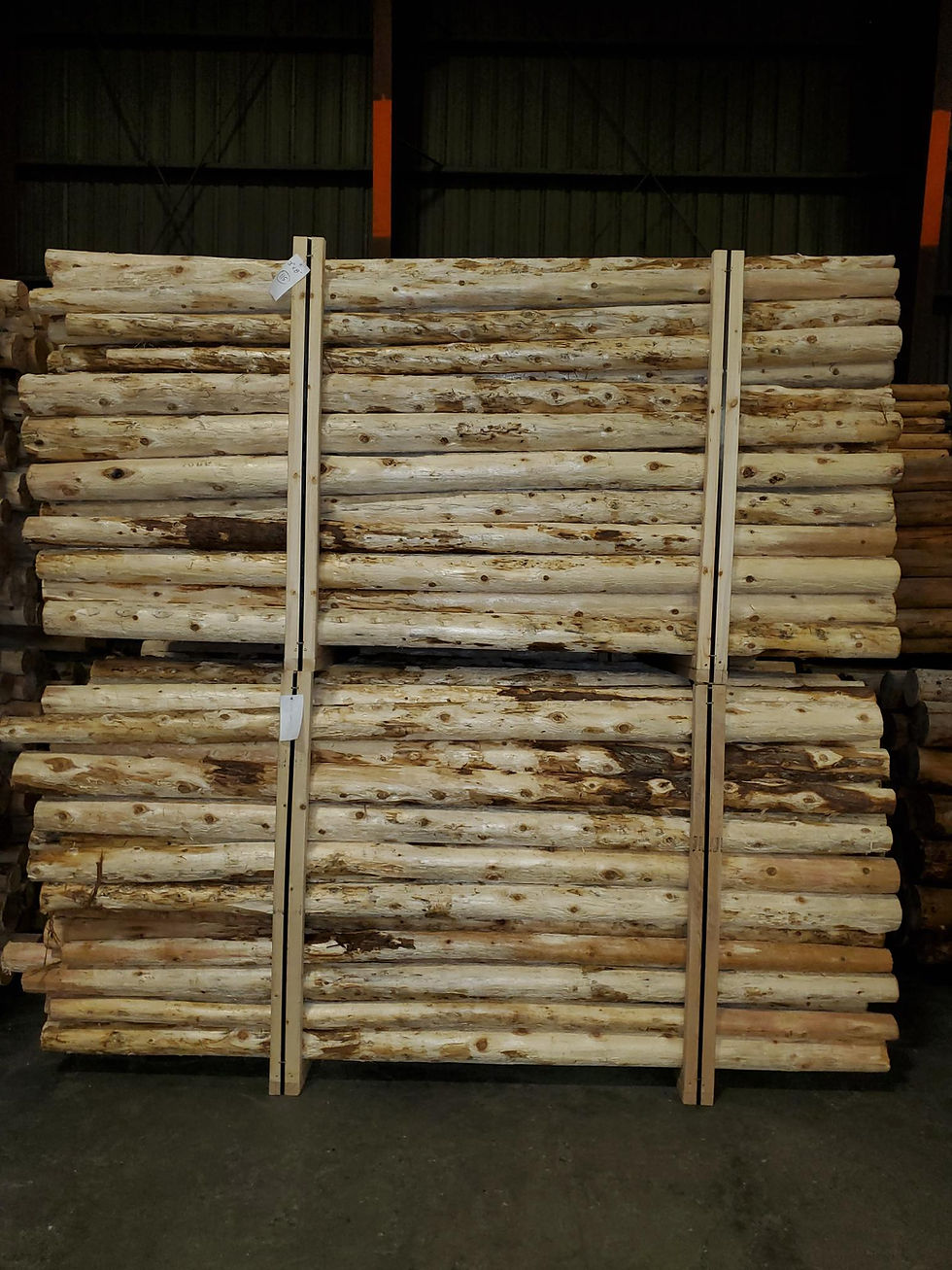 3" Peeled Cedar Fence Post CI Forest Products