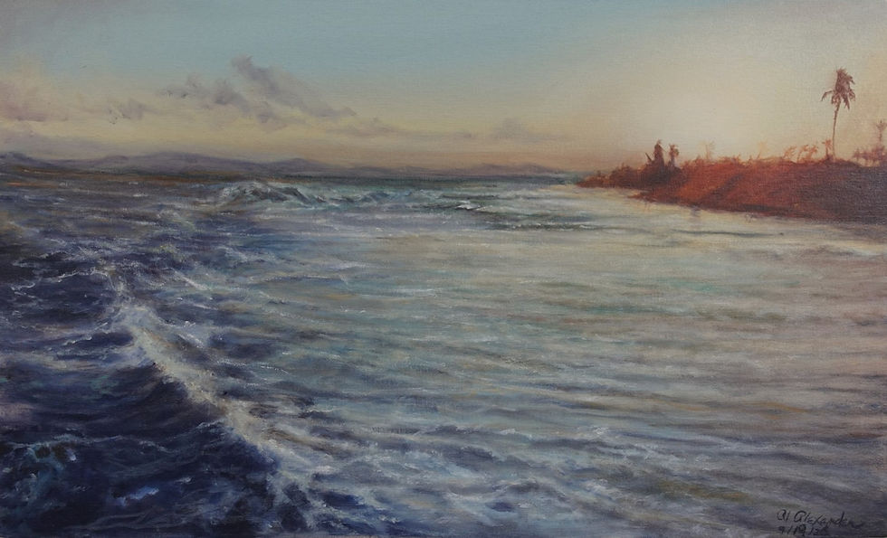 Sunset on the Beach