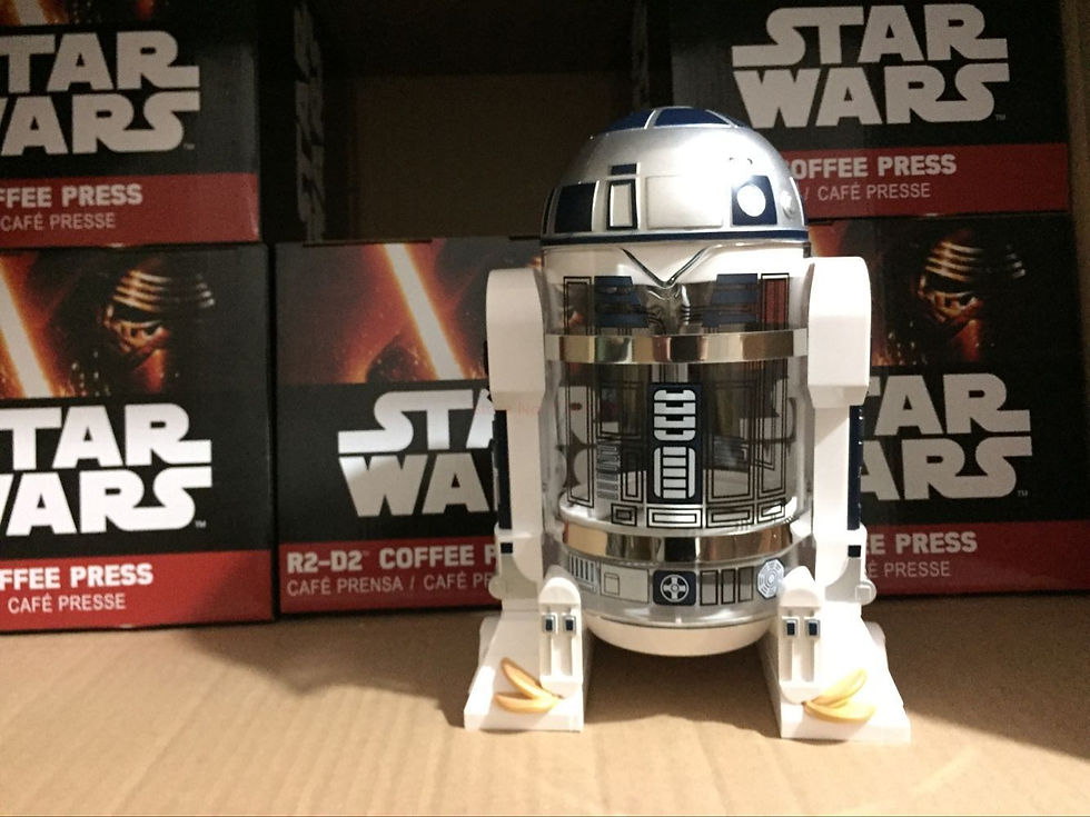 Thumbnail: R2-D2 Galactic French Press: 960ml Precision Coffee Maker