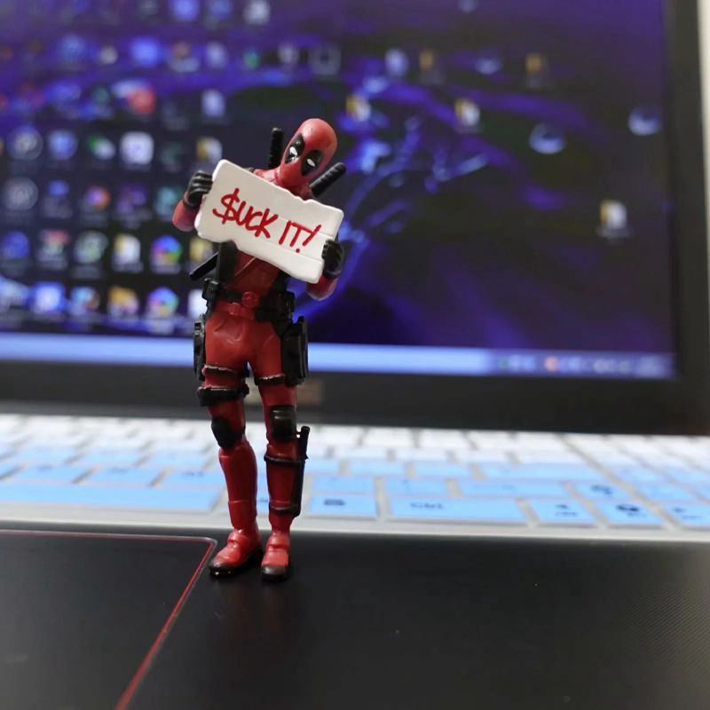 Thumbnail: Deadpool Multiverse Mini-Figure Collection– 6-Piece Desk Display Set