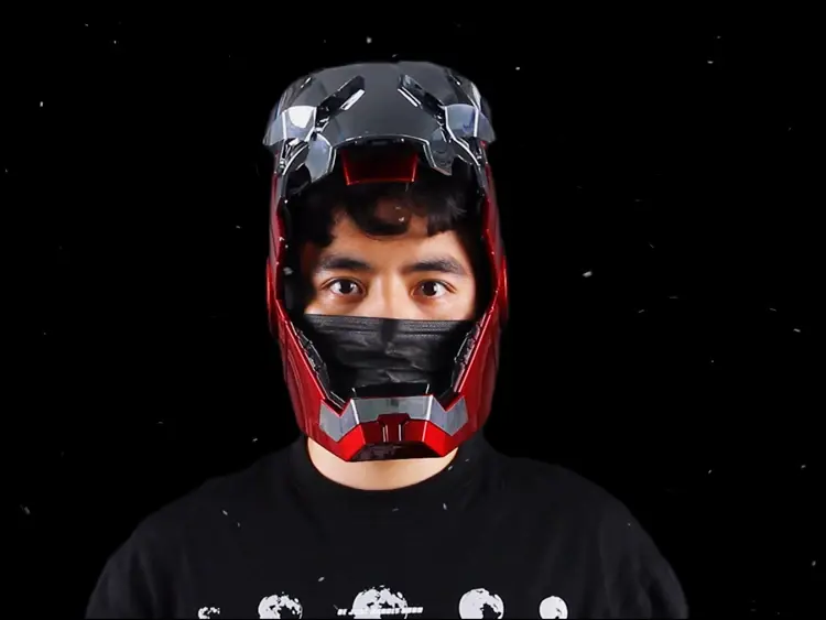 Thumbnail: Iron Man Mark V: 1:1 Scale Wearable Electronic Helmet