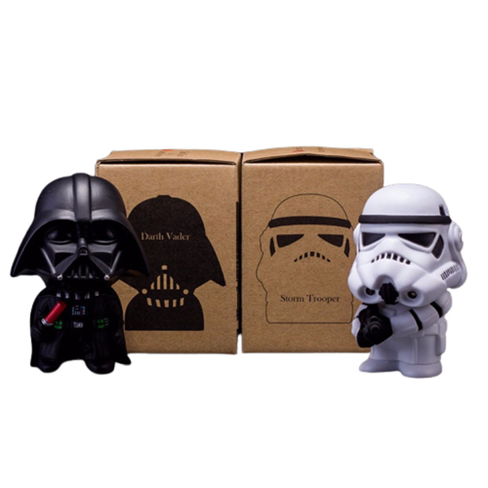 Galactic Chibi Series: Premium Darth Vader & Stormtrooper Mini Figures