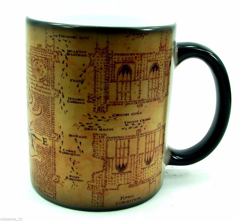 Thumbnail: The Marauder’s Map Heat-Change Ceramic Mug – Magic Reveal Edition