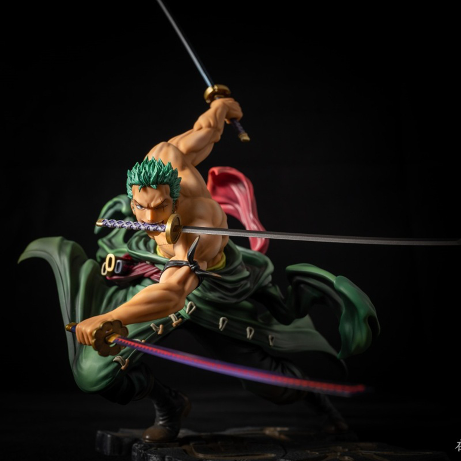 Thumbnail: One Piece Elite Series: Roronoa Zoro "Three-Sword Style" Battle Statue
