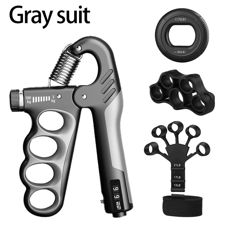 Thumbnail: GripMaster Pro: 5-100kg Smart Adjustable Strengthener