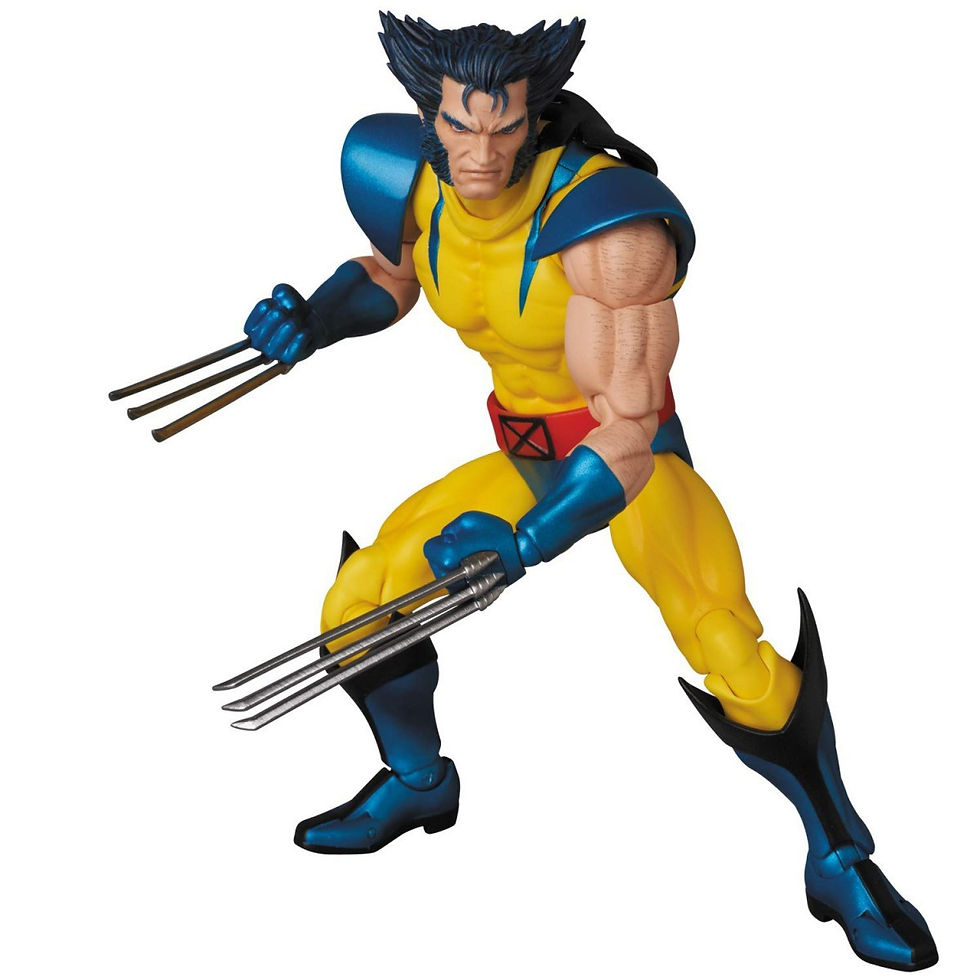 Thumbnail: Wolverine "Classic Yellow Costume" Action Figure – Ultimate Mutant Edition