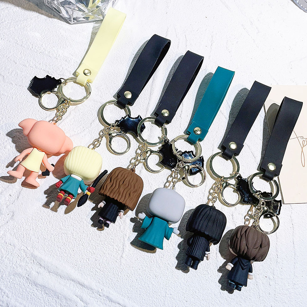 Thumbnail: Wizarding World "Chibi Series" Premium 3D Keychains – Harry Potter