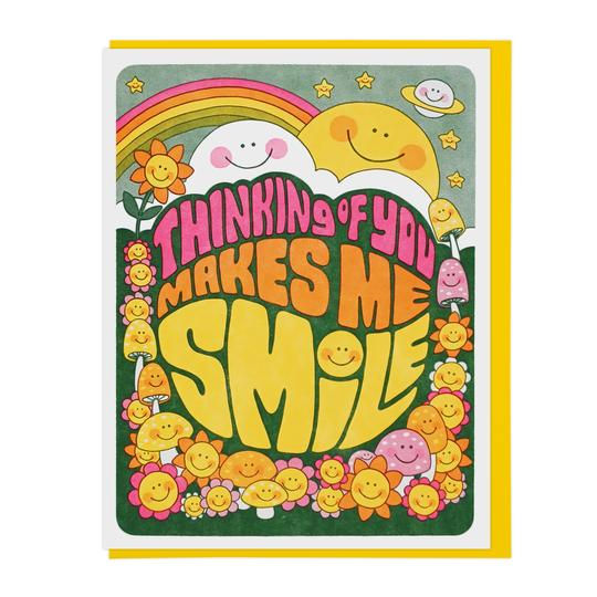 Lucky Horse Press - Thinking of You Makes Me Smile Card