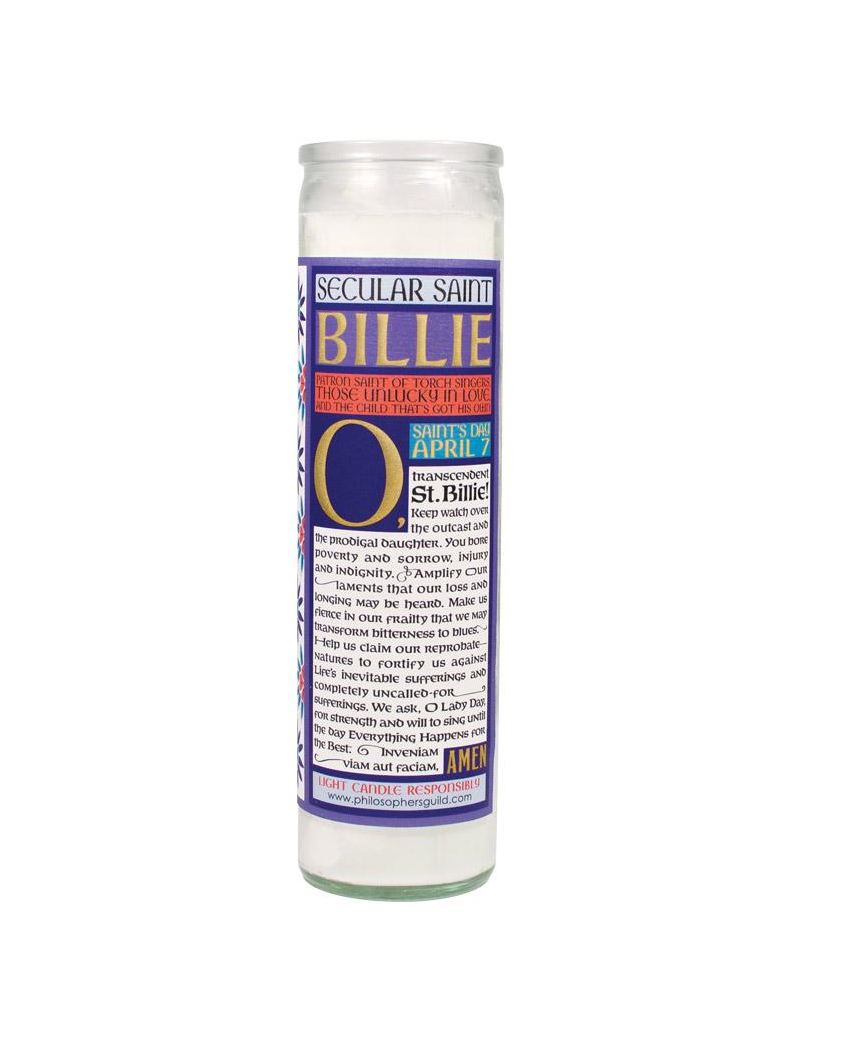 Thumbnail: Unemployed Philosophers - Billie Holiday Secular Saint Candle