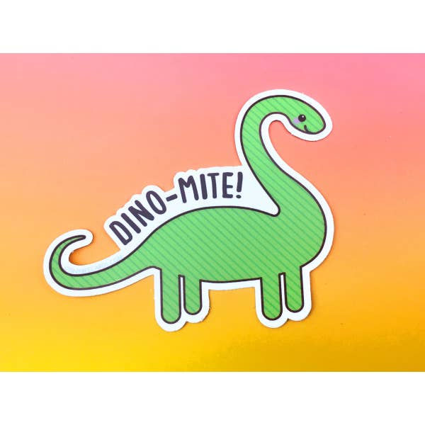 Tiny Bee - Dino-Mite Vinyl Sticker