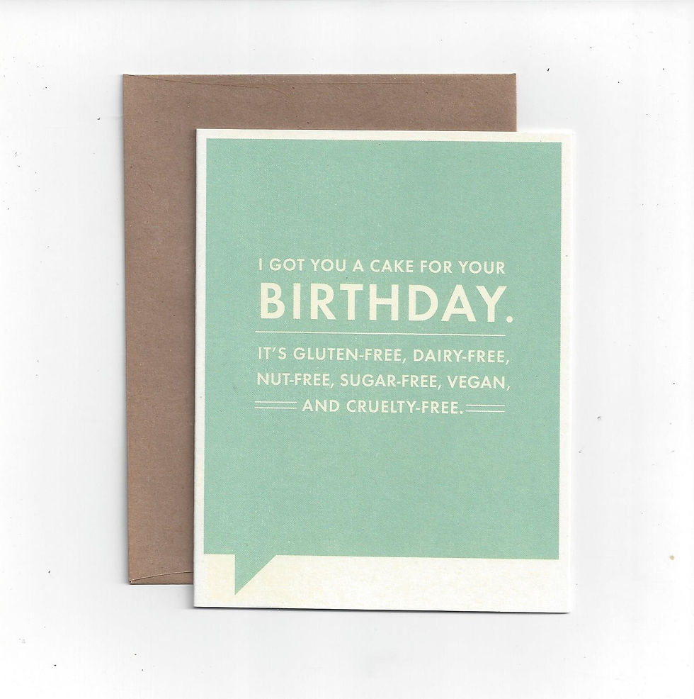 Frank & Funny - I Got You A Cake Birthday Card