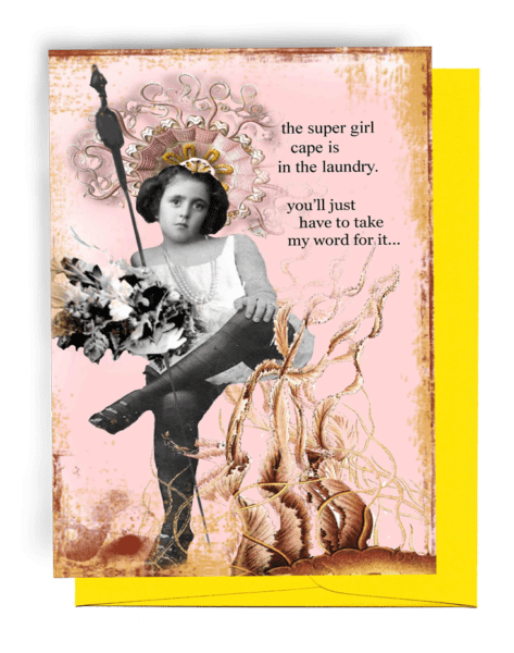 Erin Smith - Super Girl Humor Card