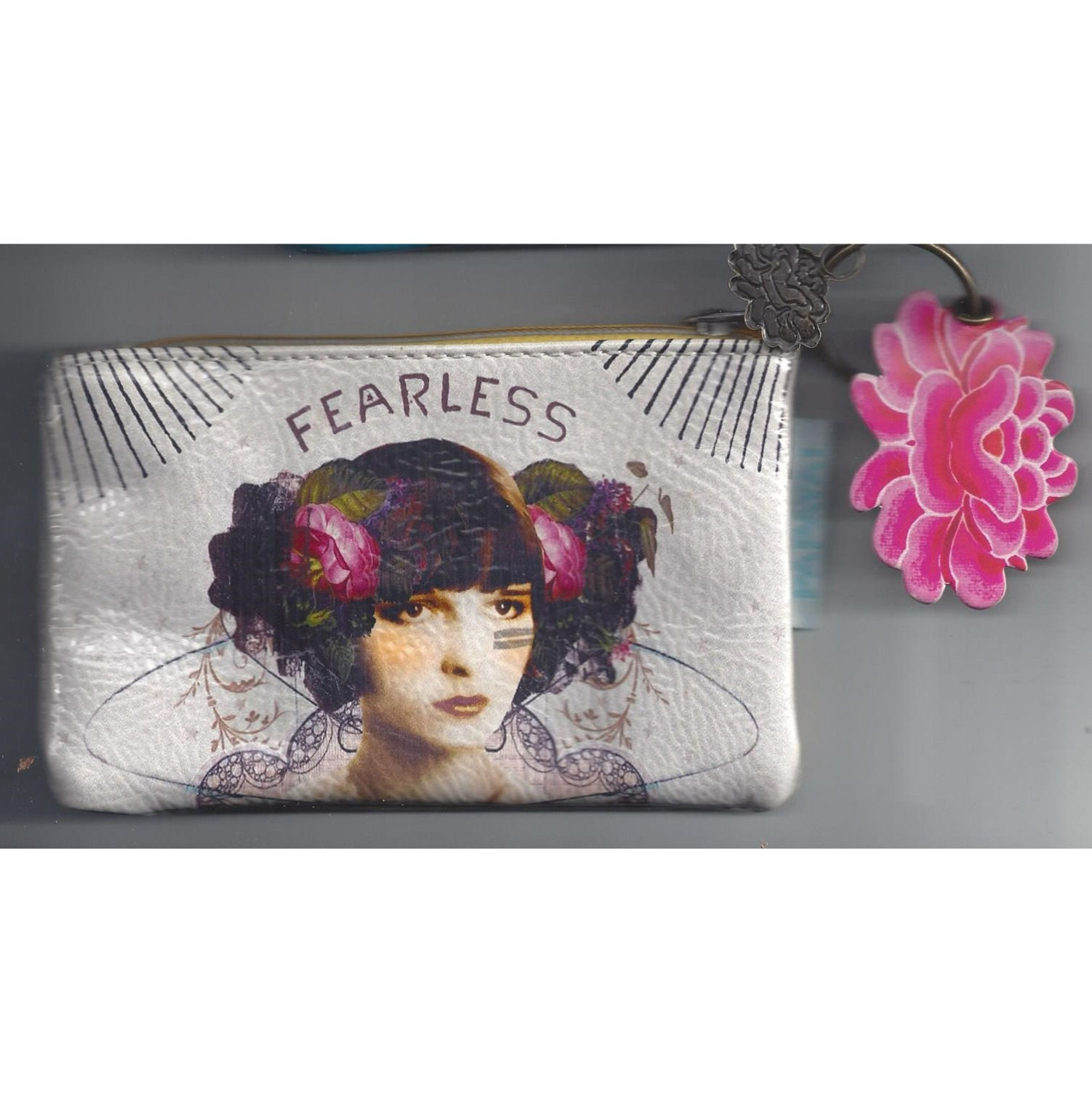 Papaya - Fearless Keychain Coin Purse