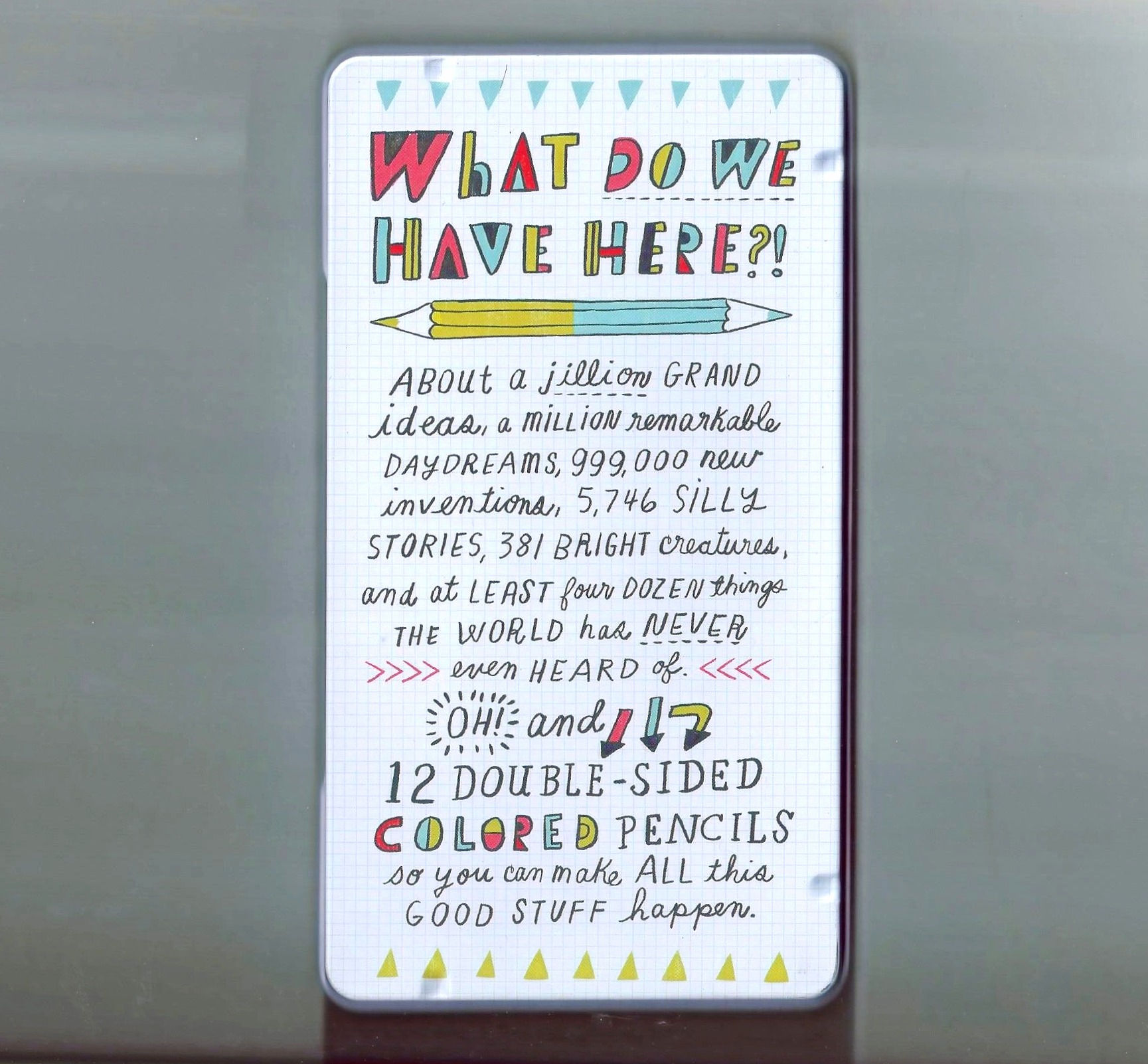 Compendium - Color Pencils Set 12 Double Sided