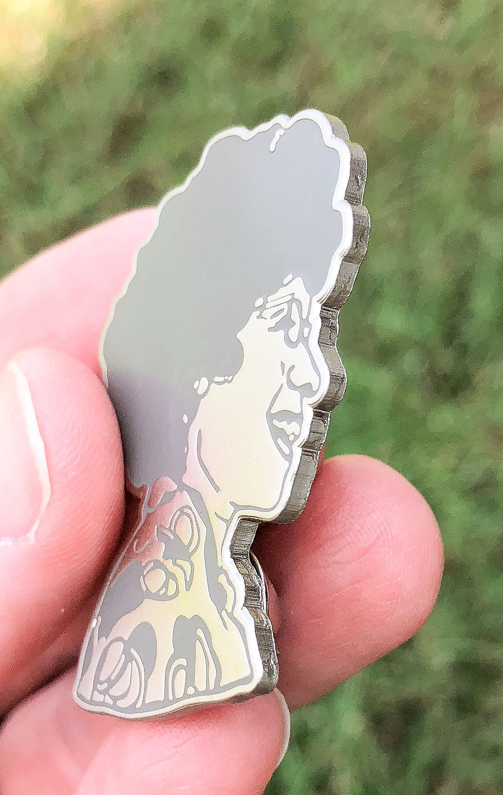Thumbnail: Blackbird Letterpress - Shirley Chisholm Enamel Pin