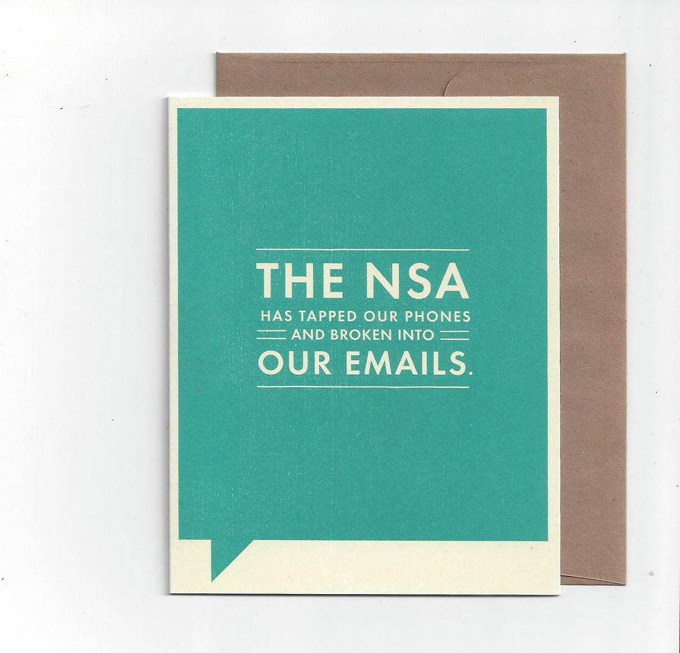 Frank & Funny - The NSA Has Tapped Our Phones