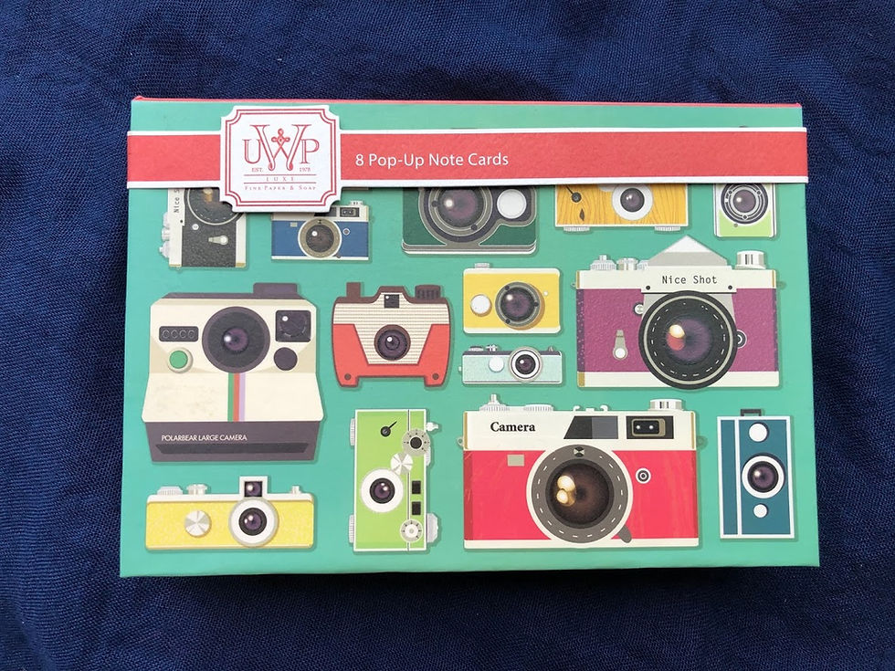 Thumbnail: Up With Paper Luxe - Camera Boxed Card Set