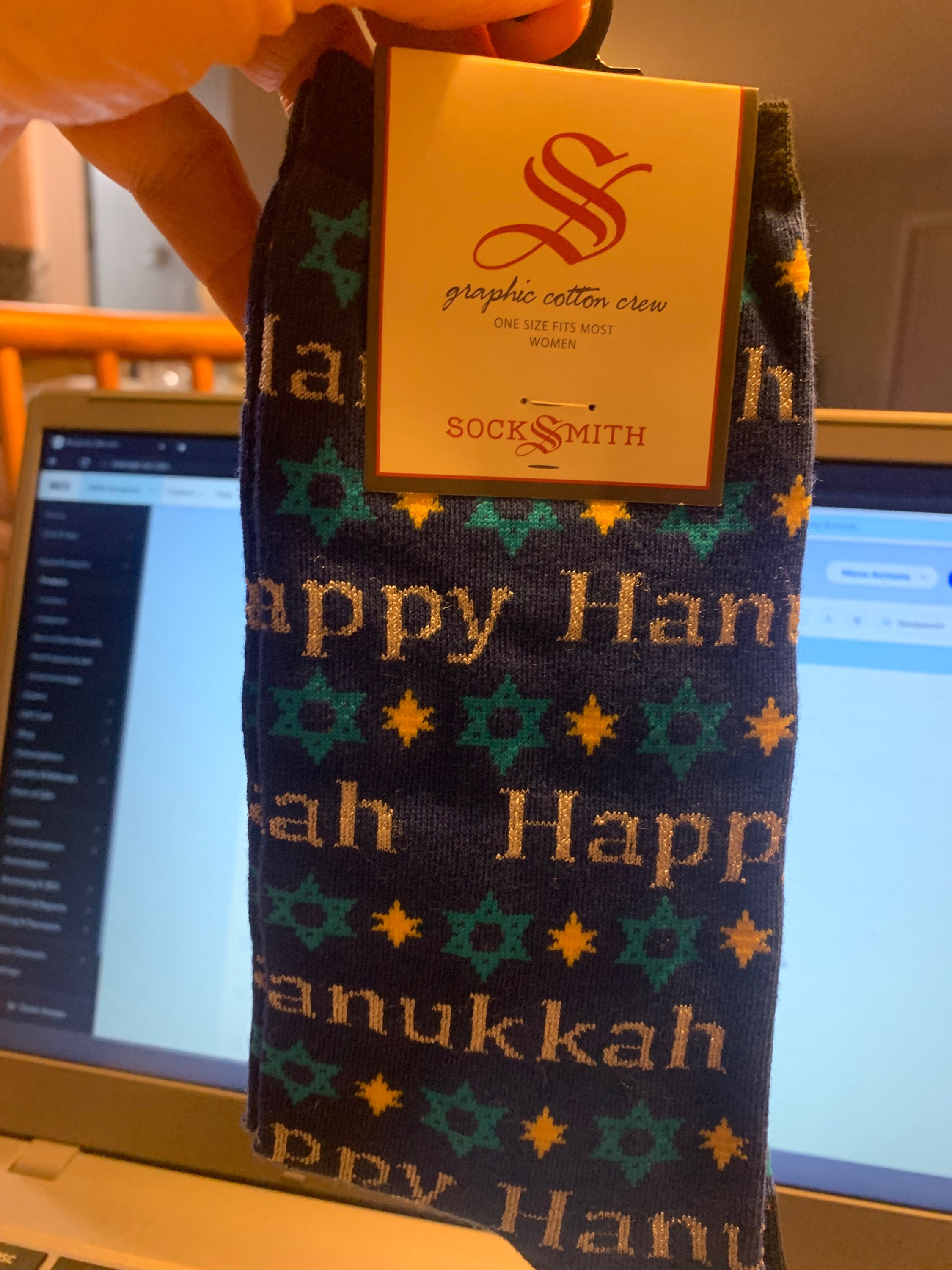 Socksmith-Happy Hanukkah Socks